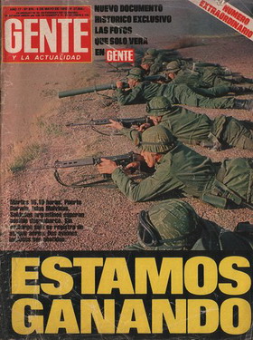 La tristemente célebre tapa de Gente de 1982