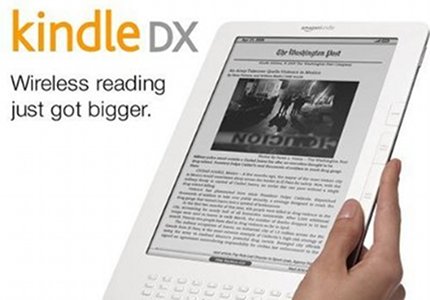 Un Kindle más grande para salvar a los periódicos, según anunciaba el lobby the Amazon para atraer a los editores.